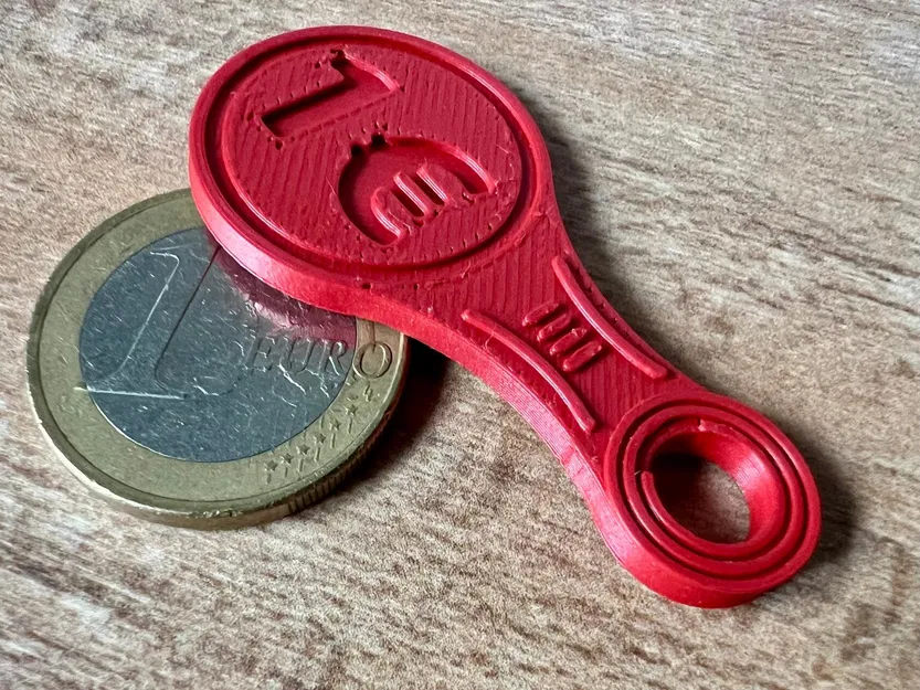 Chip Gài Xe Đẩy Hàng / Xu / Chìa Khóa - Image 1