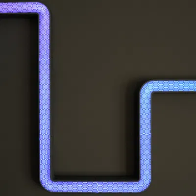 Duality Infinity – 3DHex Skins Liền Mạch (Cho Hệ Thống Ray Đèn LED Duality)