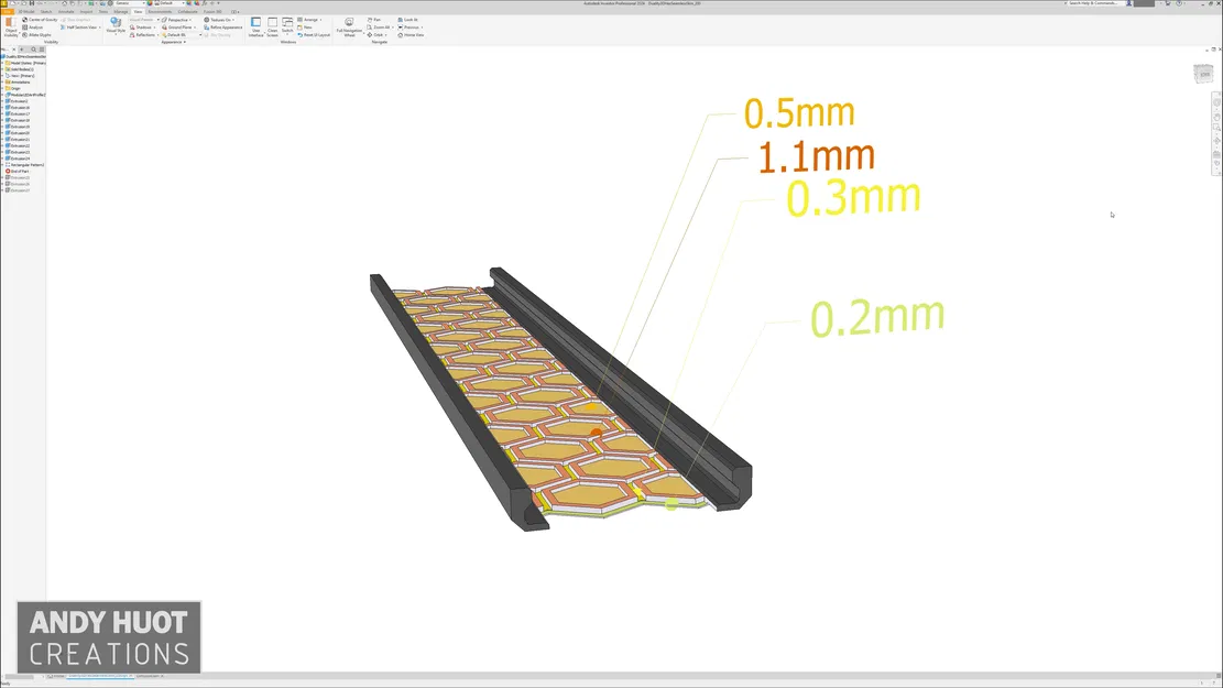 Duality Infinity – 3DHex Skins Liền Mạch (Cho Hệ Thống Ray Đèn LED Duality) - Image 7