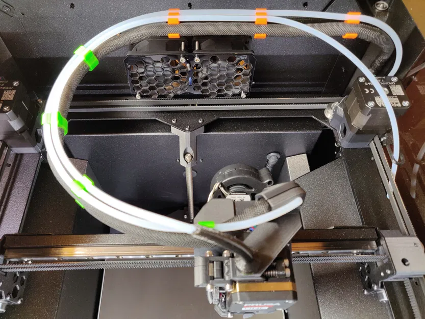 Kẹp Ống Cáp/PTFE Cánh Tay Lắc Prusa CORE One Thay Cho Velcro - Image 3