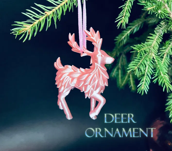 Bộ sưu tập đồ trang trí cây thông Noel hình hươu 2025 - Image 1