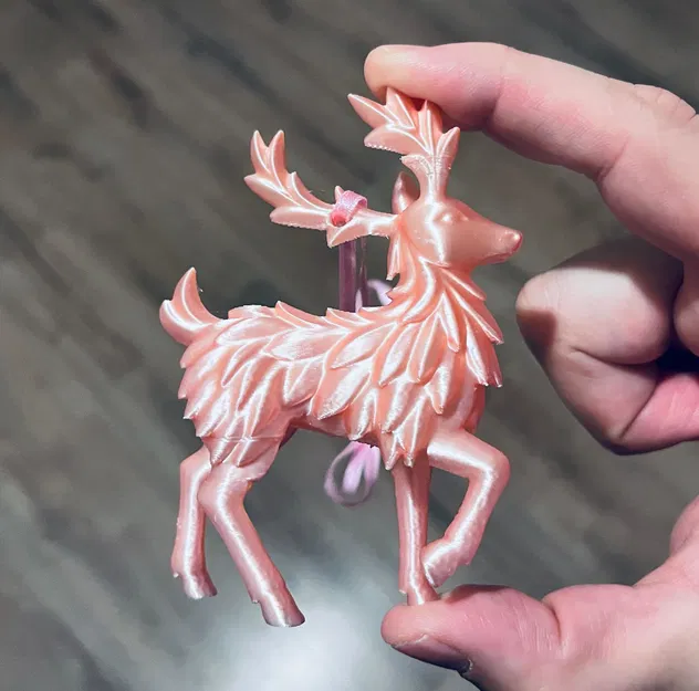 Bộ sưu tập đồ trang trí cây thông Noel hình hươu 2025 - Image 2