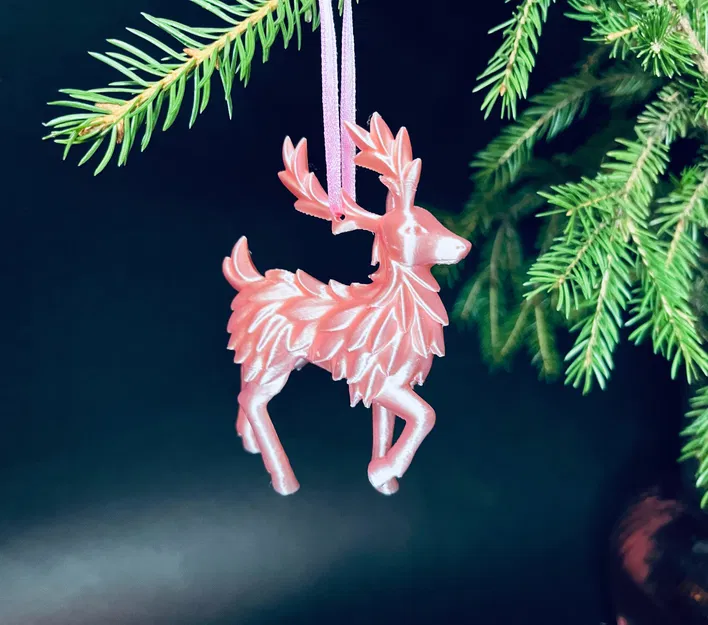 Bộ sưu tập đồ trang trí cây thông Noel hình hươu 2025 - Image 4