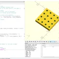 Bảng ToolGrid Tùy Chỉnh - OpenSCAD - Thumbnail 2