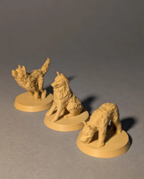 Mô Hình Sói FDM Không Cần Support - Image 2