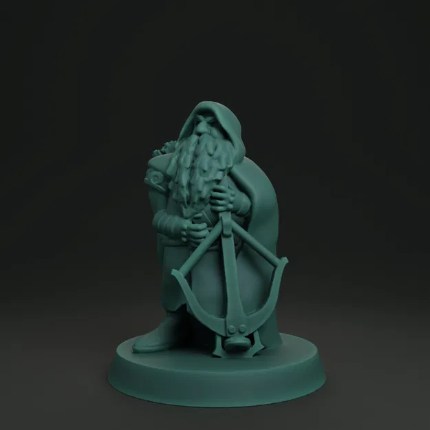 Thợ Săn Người Lùn In FDM Không Cần Support - Image 1