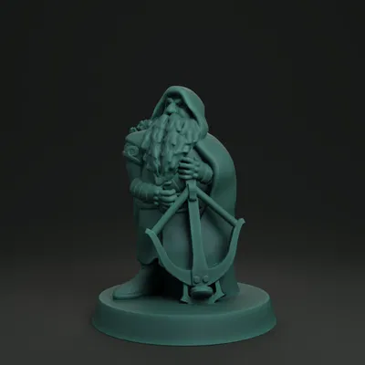 Thợ Săn Người Lùn In FDM Không Cần Support