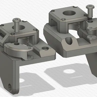 Giá đỡ động cơ X và Y dòng Overkill cho Tronxy X5SA Pro