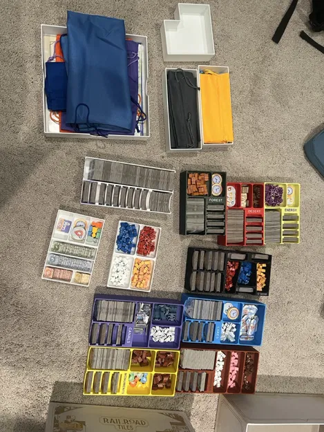 Hộp Đựng Insert Railroad Tiles (Collector's Edition) - Image 4