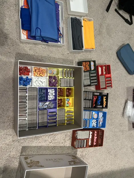 Hộp Đựng Insert Railroad Tiles (Collector's Edition) - Image 5