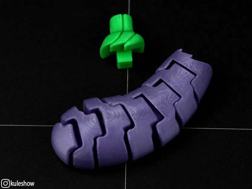 Móc khóa Cà tím dẻo - Image 3