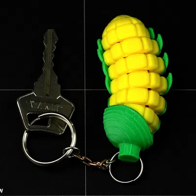 Móc Khóa Ngô Dẻo