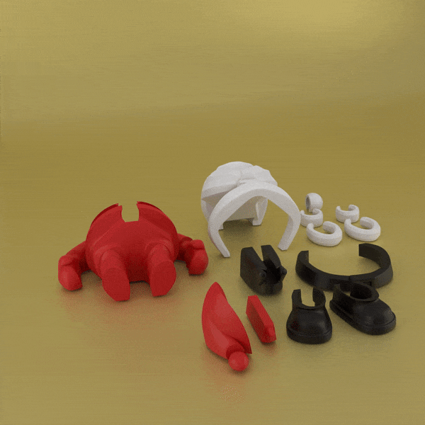 Chế tạo Ông Già Noel Giáng Sinh - Phiên bản đứng - Thumbnail 2