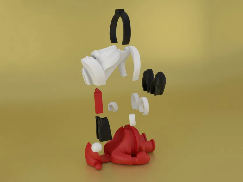 Chế tạo Ông Già Noel Giáng Sinh - Phiên bản đứng - Image 8