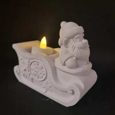 Giá Đỡ Đèn Xe Trượt Tuyết Ông Già Noel