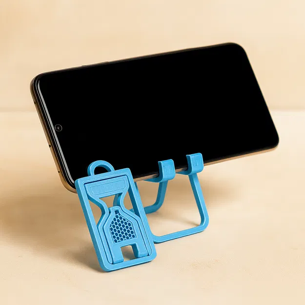 Móc Khóa Giá Đỡ Điện Thoại Gấp - Image 1