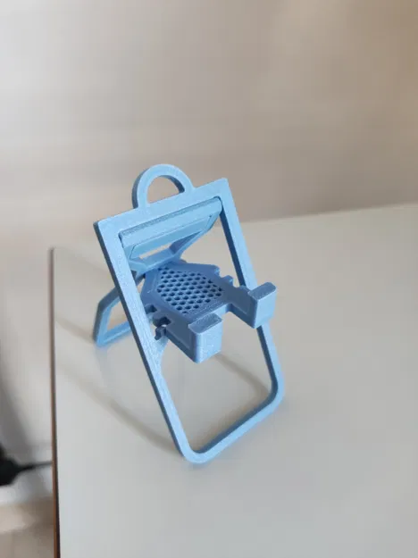 Móc Khóa Giá Đỡ Điện Thoại Gấp - Image 3