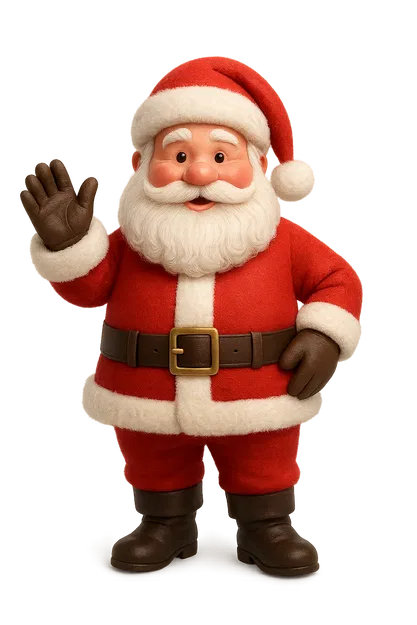 Ông Già Noel - Mô Hình Trang Trí Giáng Sinh Vui Tươi - Image 1