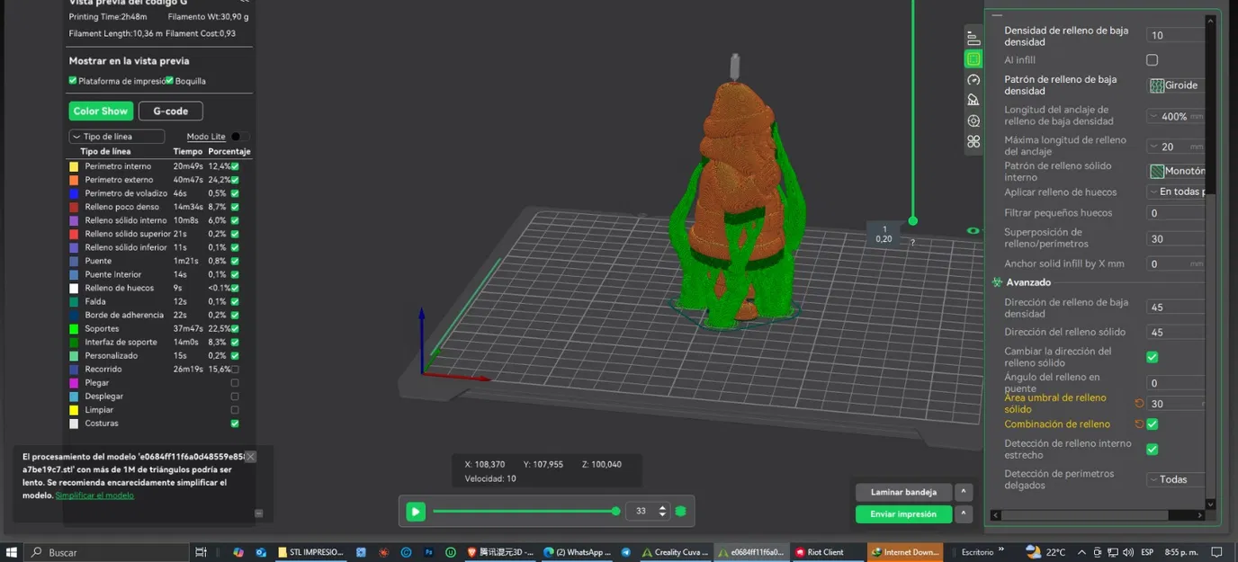 Ông Già Noel - Mô Hình Trang Trí Giáng Sinh Vui Tươi - Image 2