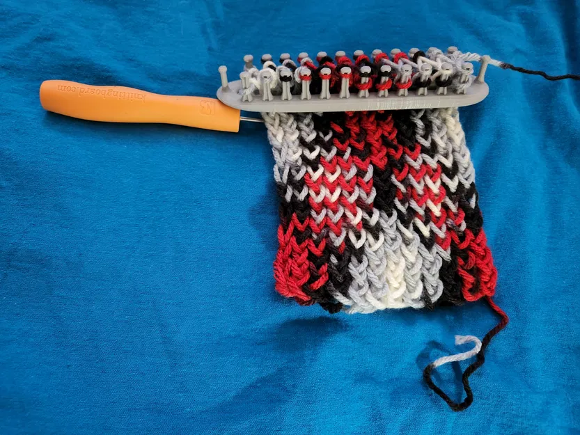 Dụng cụ đan len hình chữ nhật 12 chốt - Image 2