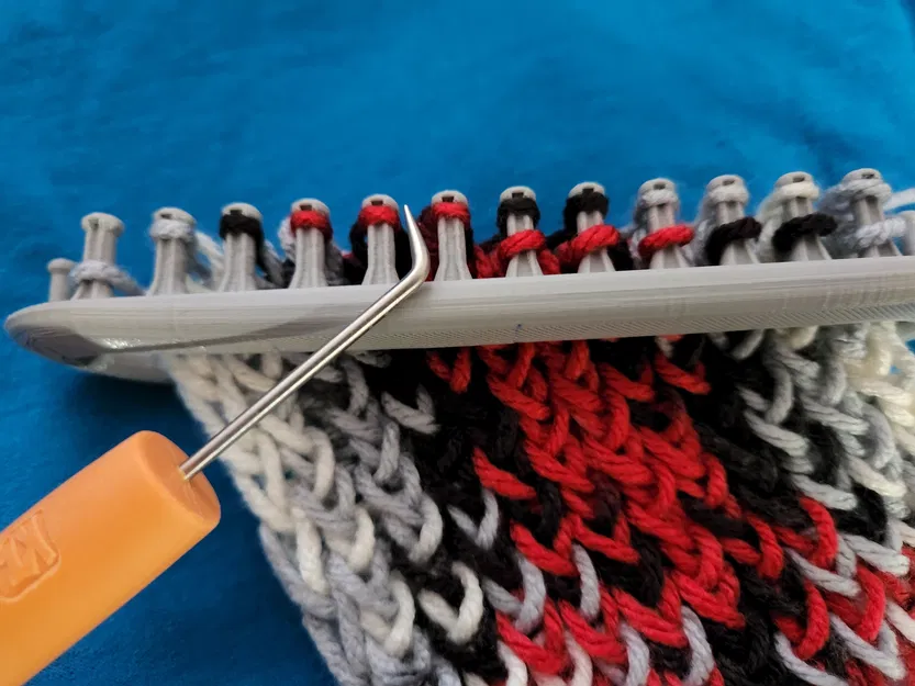 Dụng cụ đan len hình chữ nhật 12 chốt - Image 3