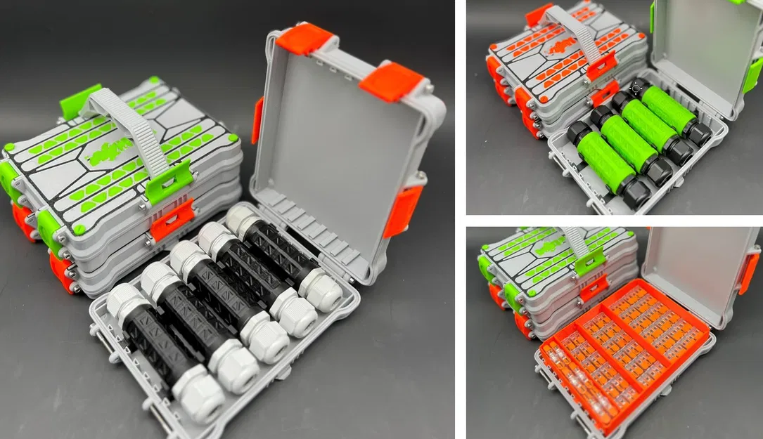 Hộp đựng và đầu nối chống nước WAGO - Image 1