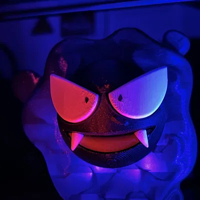 Gastly Pokemon - Mẫu in nhiều bộ phận