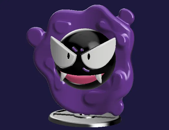 Gastly Pokemon - Mẫu in nhiều bộ phận - Image 14