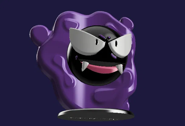 Gastly Pokemon - Mẫu in nhiều bộ phận - Image 15