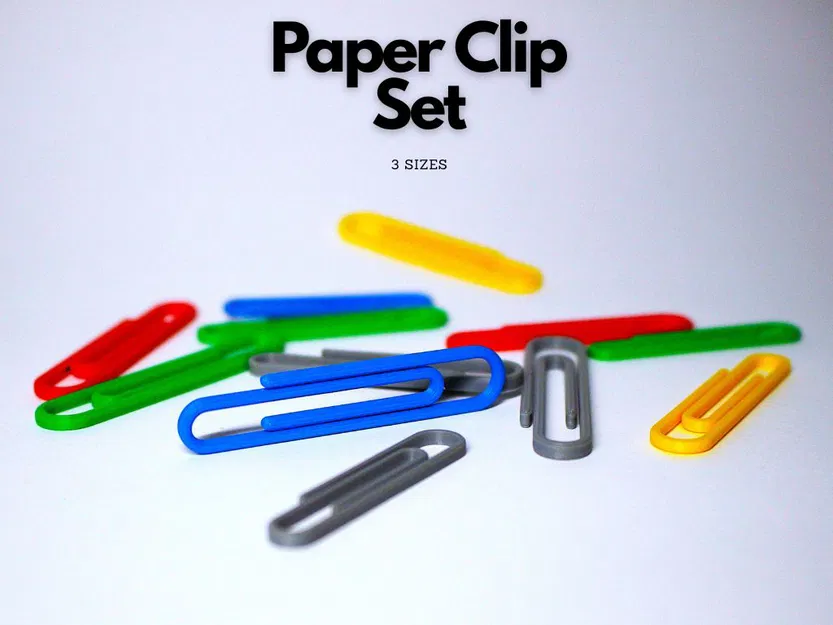 Bộ Kẹp Giấy - 3 Kích Cỡ - Image 1