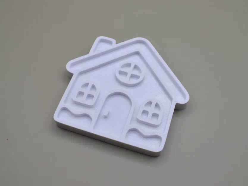 Dụng cụ cắt bánh quy & Dập hình ngôi nhà Bánh gừng - Image 6