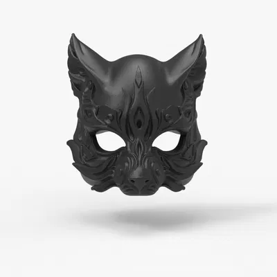 Mặt nạ cáo in 3D – Mặt nạ cho Cosplay & Halloween