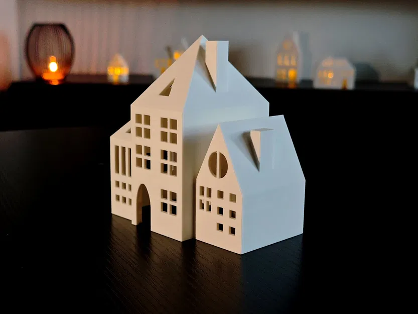 Căn Nhà Giáng Sinh Mini LED - Image 3