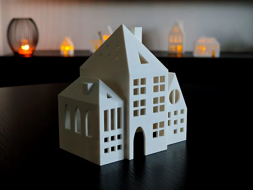 Căn Nhà Giáng Sinh Mini LED - Image 4