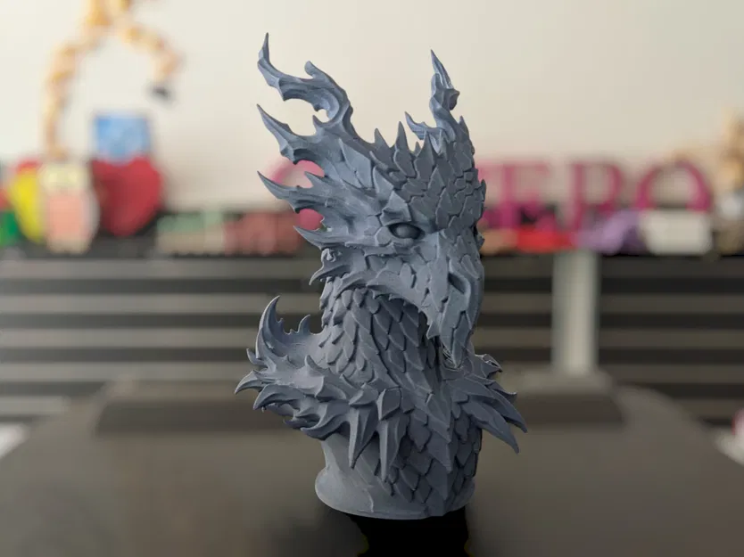 Tượng Rồng Bóng Tối (Shadow Dragon Bust) - Image 3