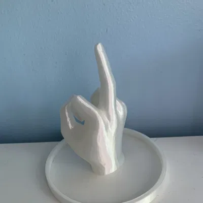 Kệ Đựng Nhẫn Ngón Tay Giữa