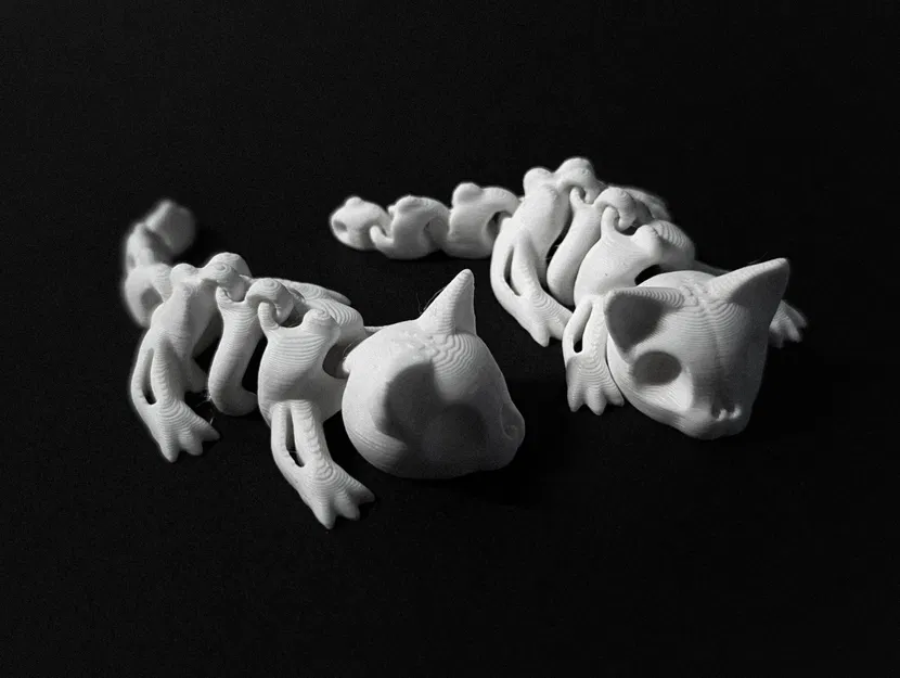 Mèo Bộ Xương Dẻo (Flexi Skeleton Cat) - Image 1