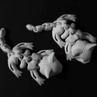 Mèo Bộ Xương Dẻo (Flexi Skeleton Cat)