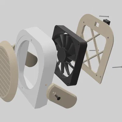 Tự Chế Quạt Mini Để Bàn