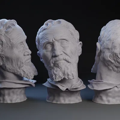 Mô hình tượng Michelangelo