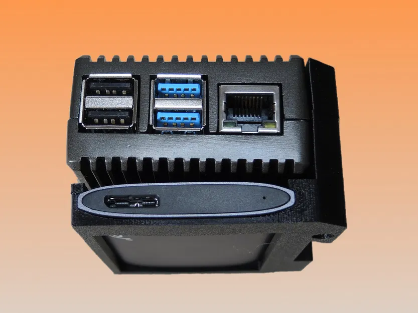 Adapter Gắn Vỏ Raspberry Pi 4 Lên Thanh DIN-Rail - Image 9