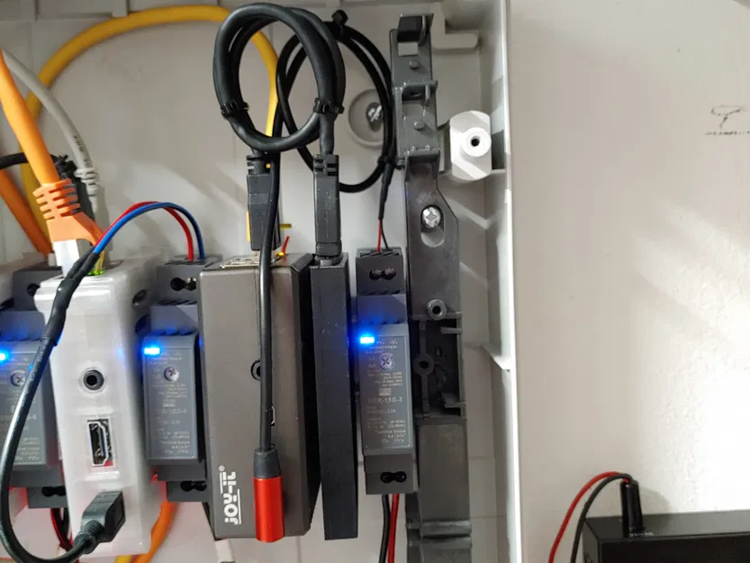 Adapter Gắn Vỏ Raspberry Pi 4 Lên Thanh DIN-Rail - Image 11