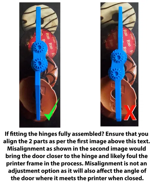 Bản lề có bánh răng 270 Độ (V2) cho K1/K1 Max/K1C - Image 8