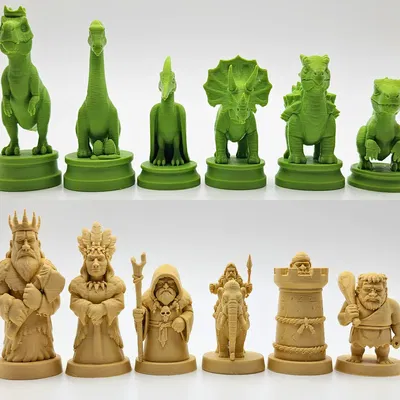 Cờ Vua Khủng Long vs Người Tiền Sử