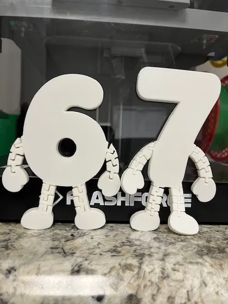 Mô hình in 3D "flexi six seven" - Image 1