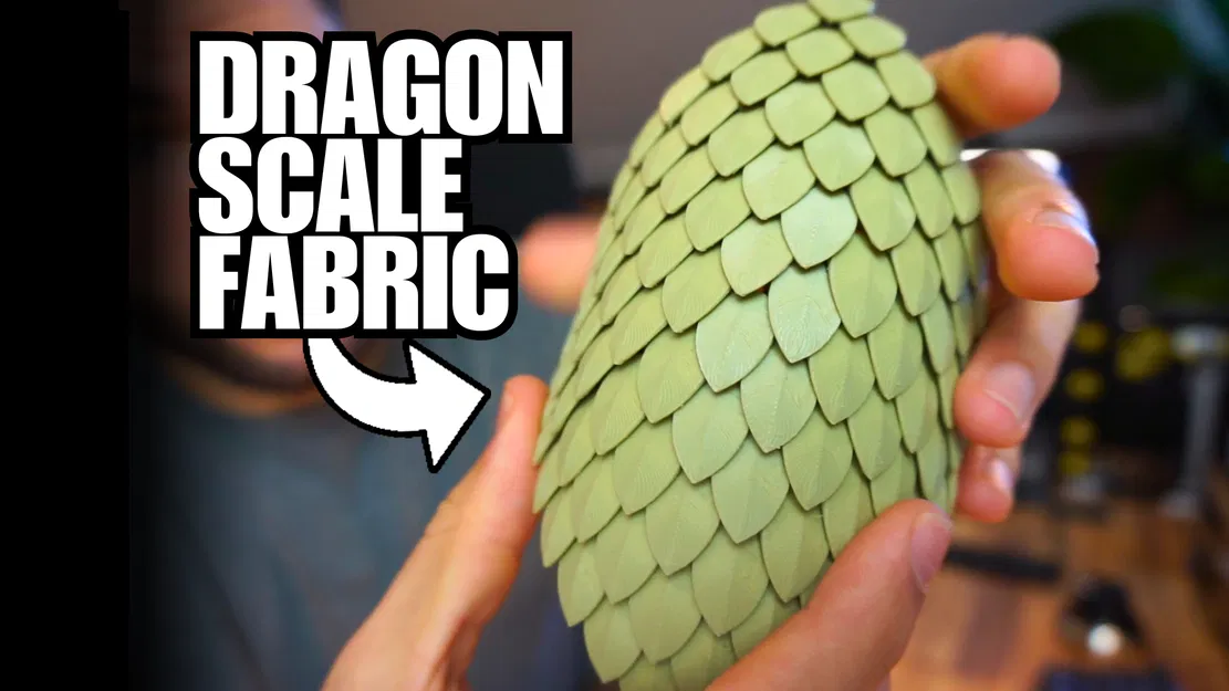 Vảy Rồng Lưới Mềm Linh Hoạt | Quy trình thiết kế đầy đủ (Fusion 360) - Image 1