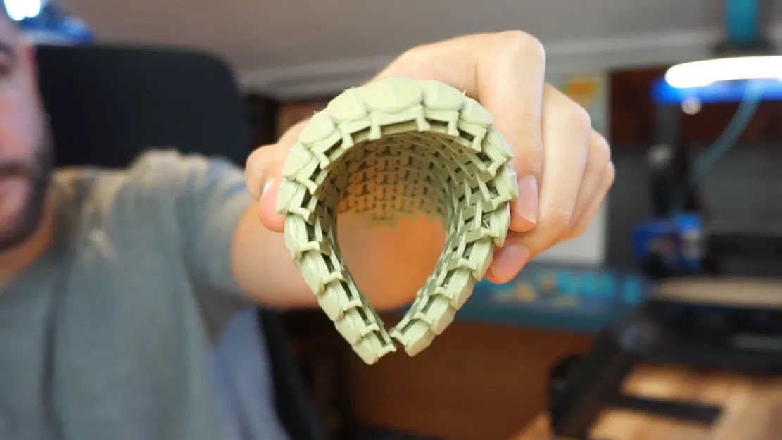 Vảy Rồng Lưới Mềm Linh Hoạt | Quy trình thiết kế đầy đủ (Fusion 360) - Image 5