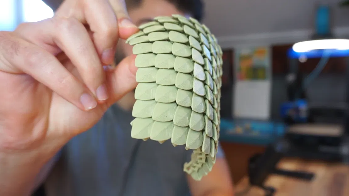 Vảy Rồng Lưới Mềm Linh Hoạt | Quy trình thiết kế đầy đủ (Fusion 360) - Image 7