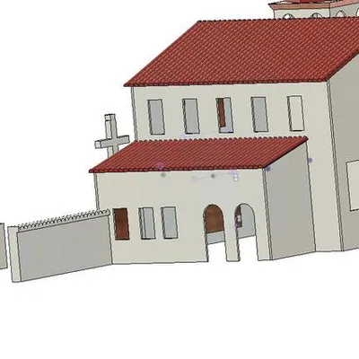 Mô hình Nhà thờ Santa Clara De Asis