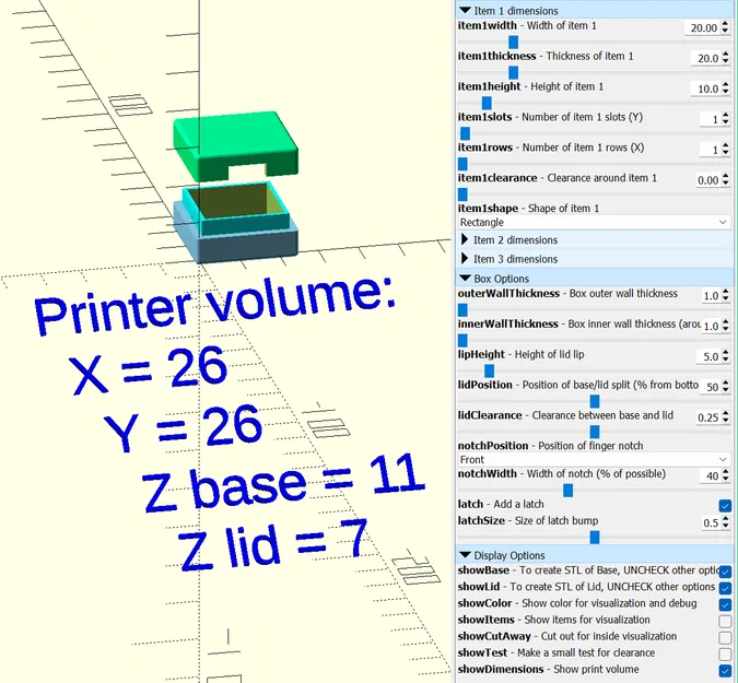 Trình tạo Hộp/Khay có Khe (OpenSCAD) - Image 10